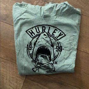 Long sleeve hoodie shirt